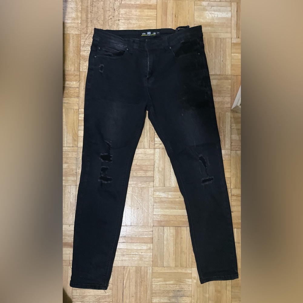 Black jeans, XIOS DENUM-Men sides W34-L30